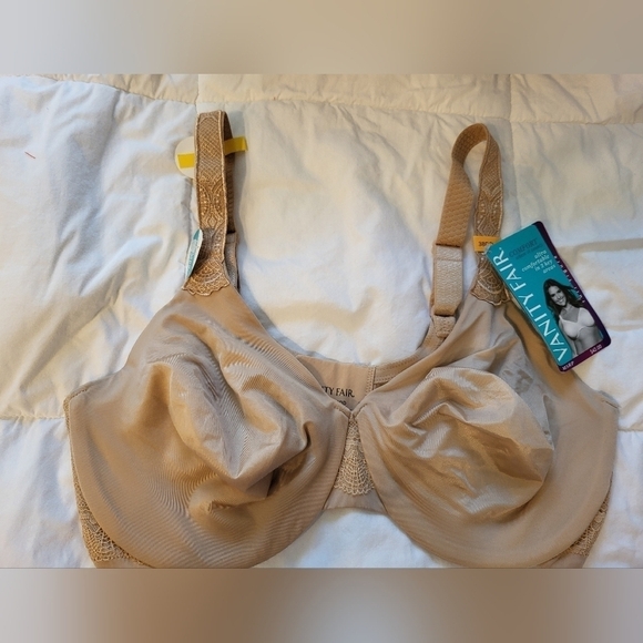 NWT Vanity Fair Honey beige 38DD No padding - Picture 8 of 14